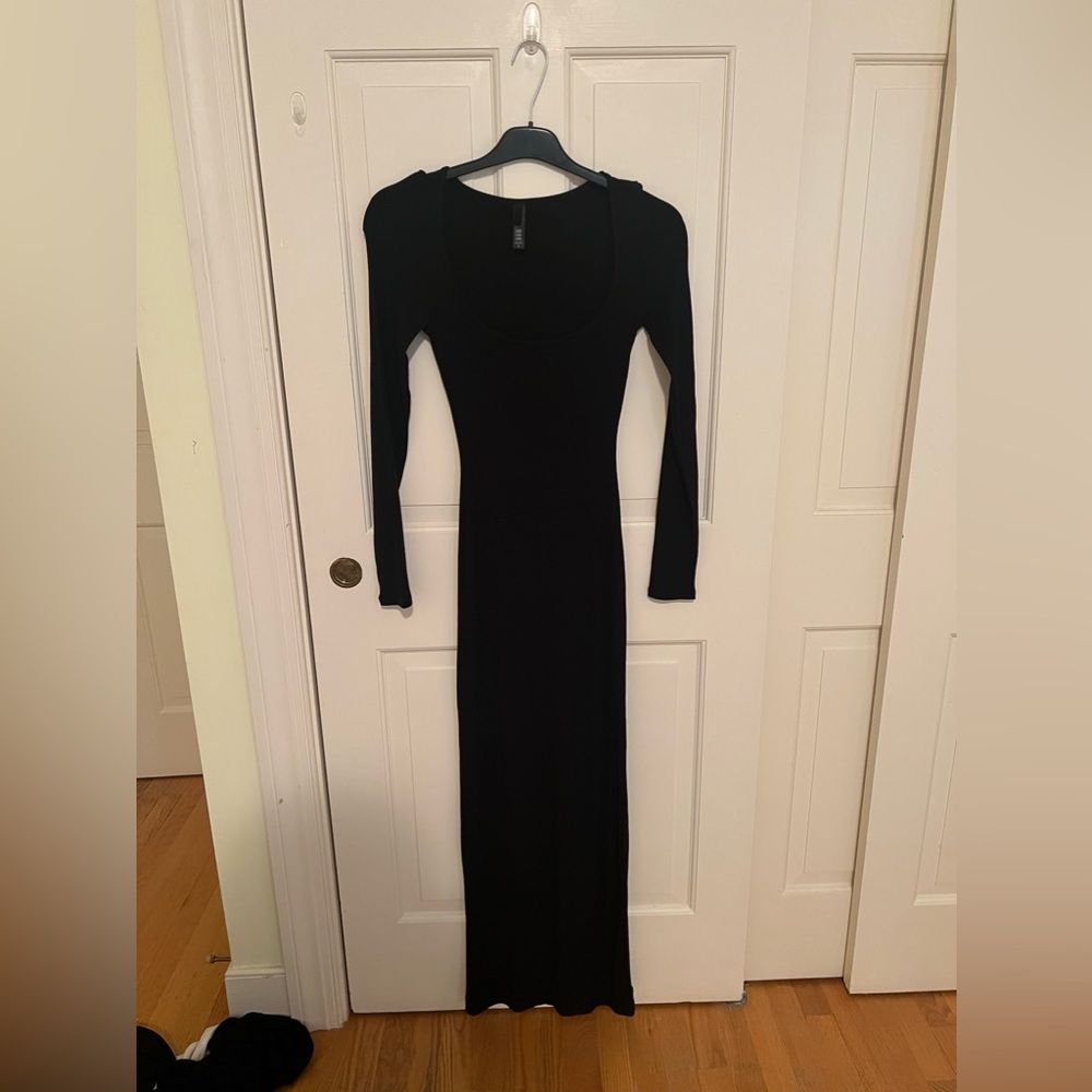 Skims Soft Lounge Long Sleeve Dress